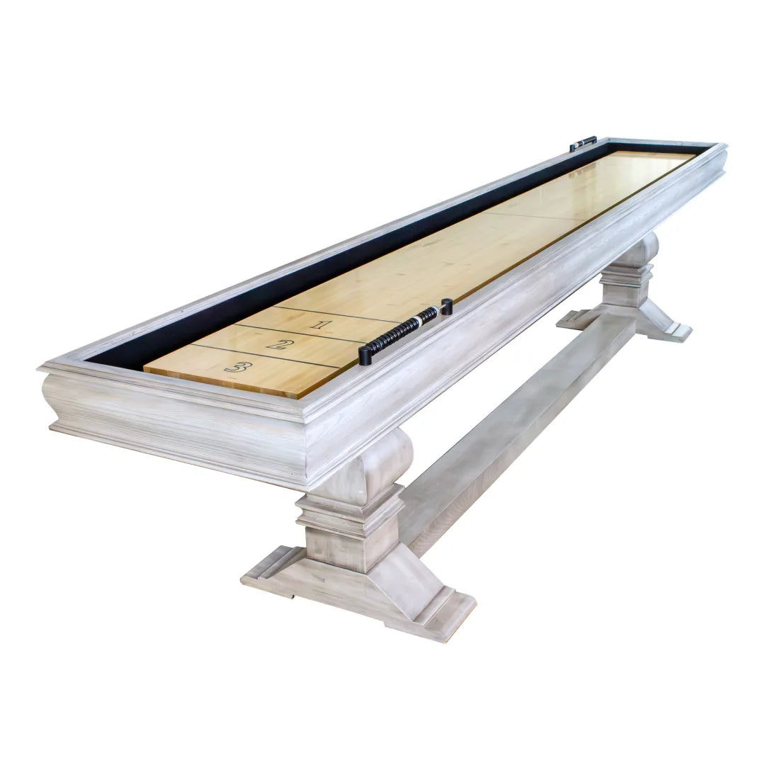 Hathaway Games Montecito 12-Ft Shuffleboard Table - Driftwood